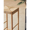Java Natural Wood Bar Stool