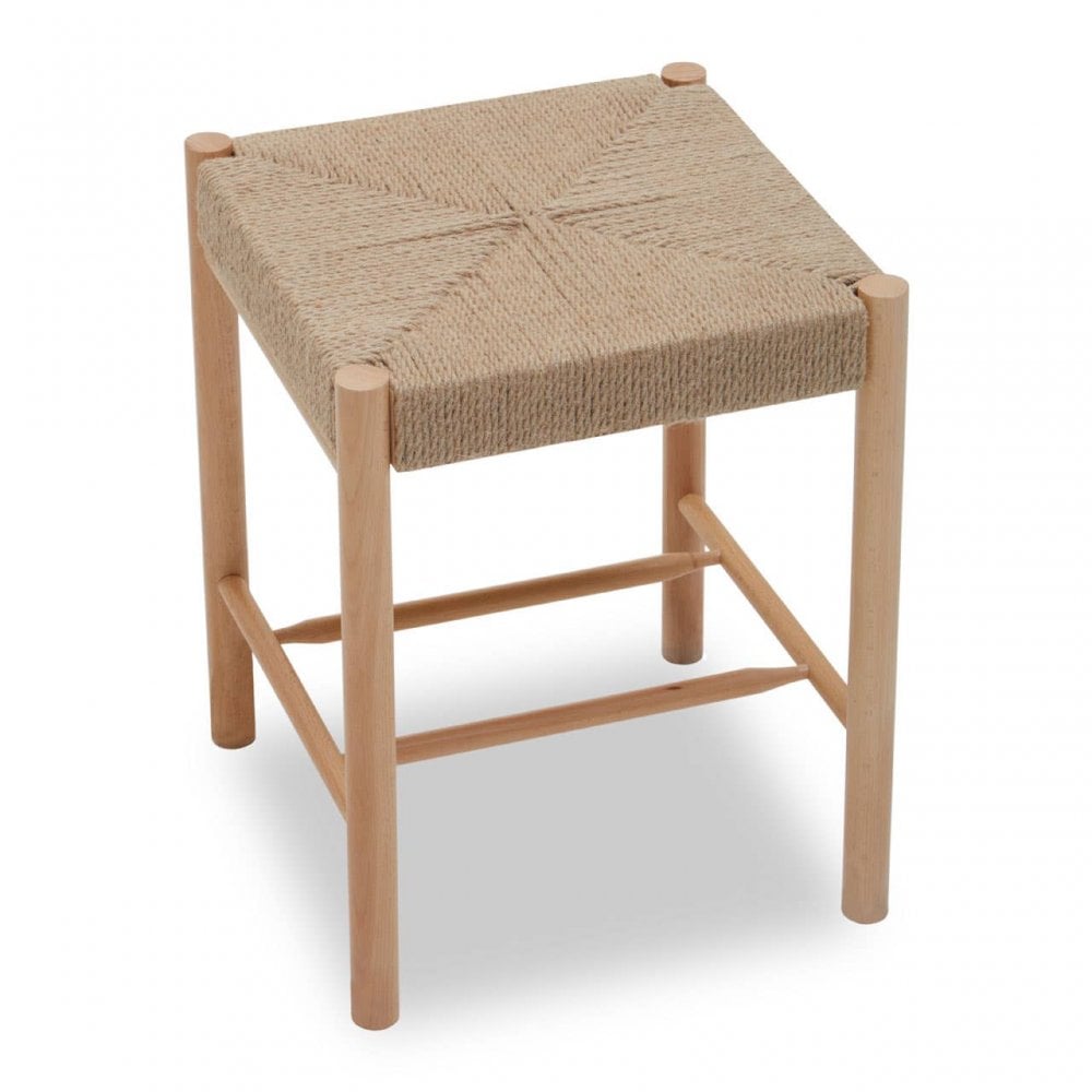 Java Natural Wood Stool