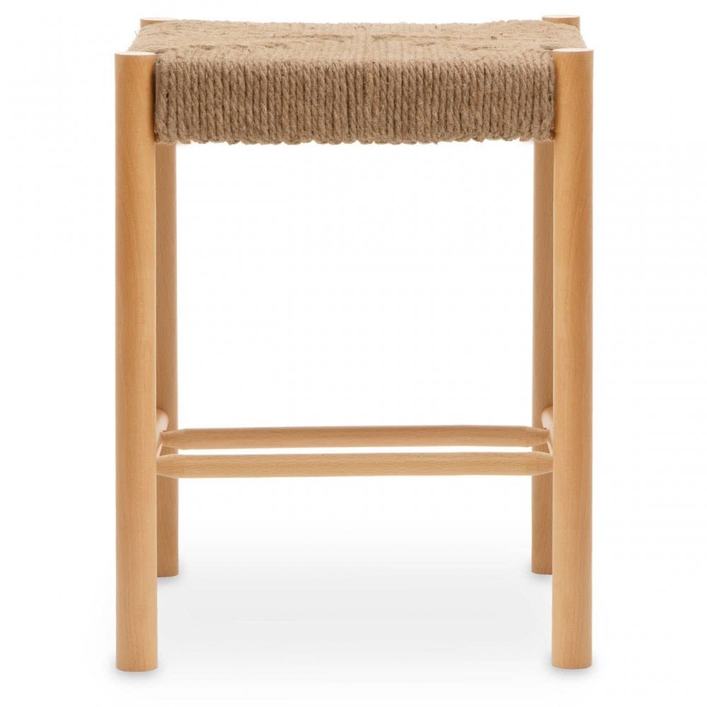 Java Natural Wood Stool