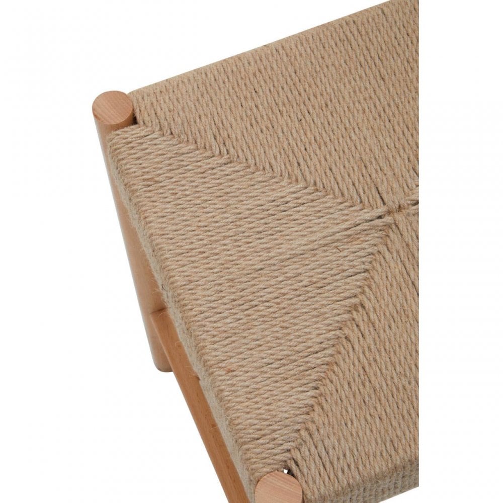 Java Natural Wood Stool