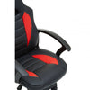 Mason Black And Red PU Home Office Chair