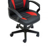 Mason Black And Red PU Home Office Chair