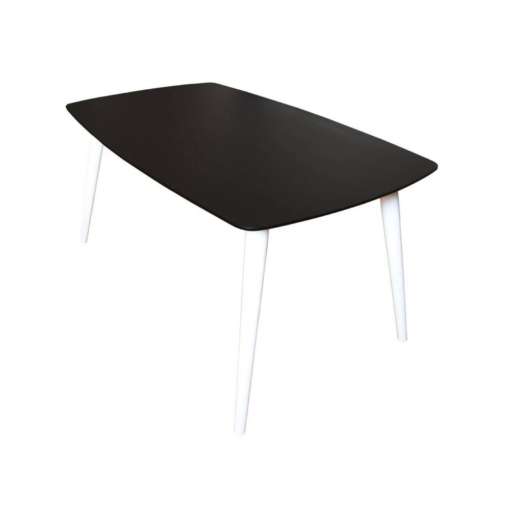 Cassian Black Ash Veneer Dining Table