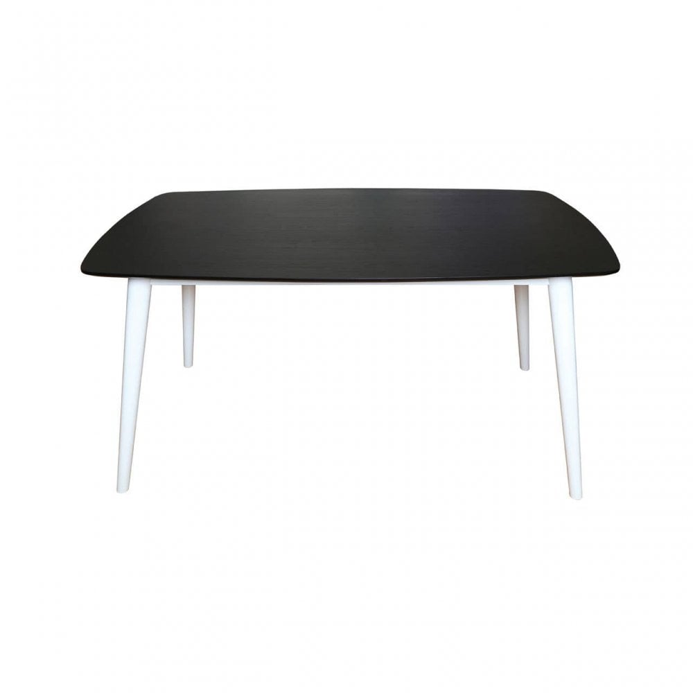 Cassian Black Ash Veneer Dining Table