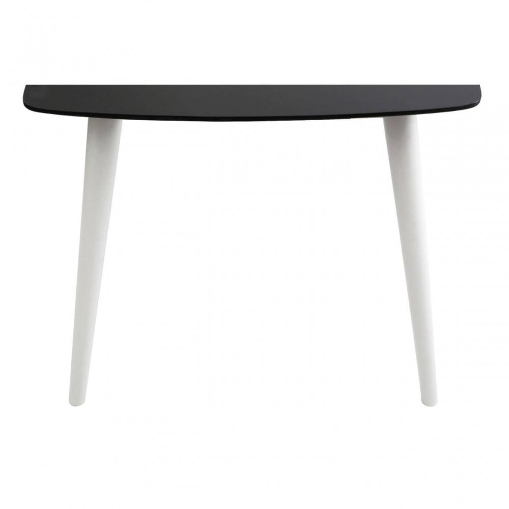 Cassian Black Ash Veneer Dining Table