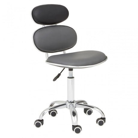 Ella Black PU Home Office Chair