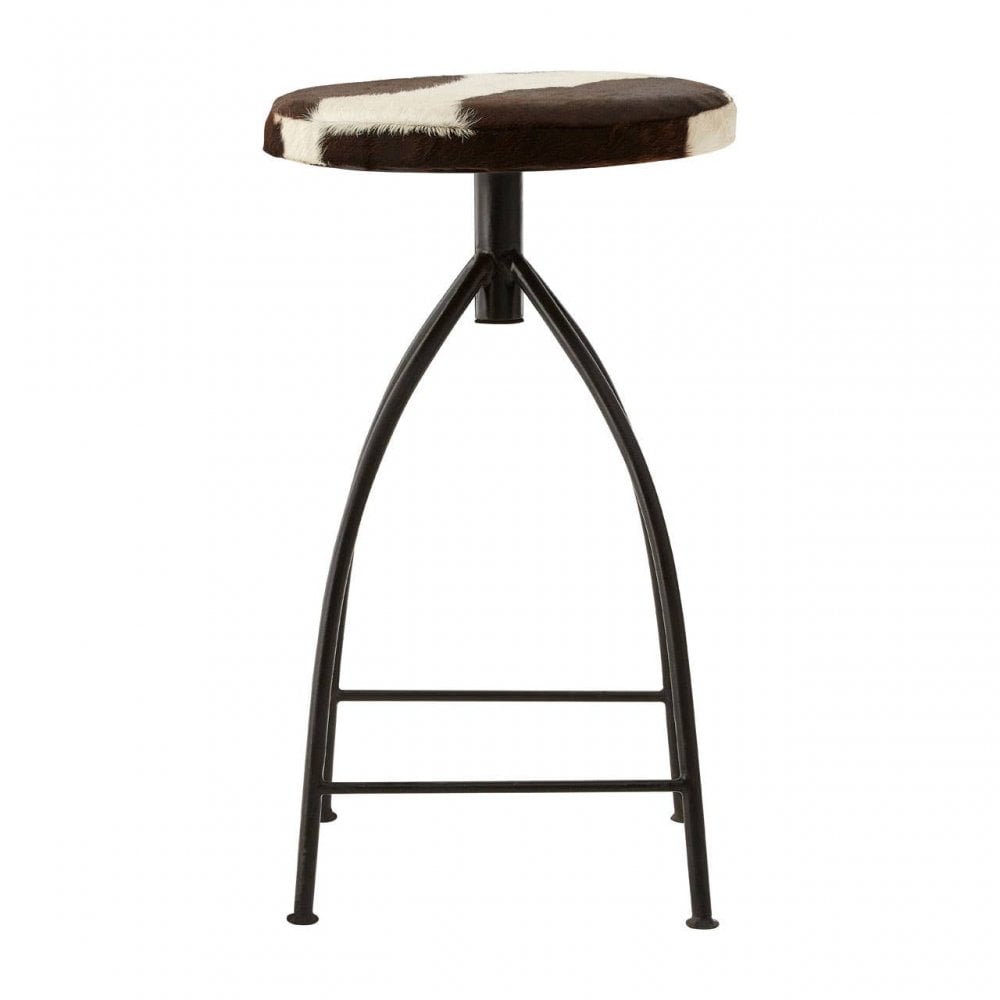 Nomad Cowhide Bar Stool