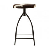 Nomad Cowhide Bar Stool