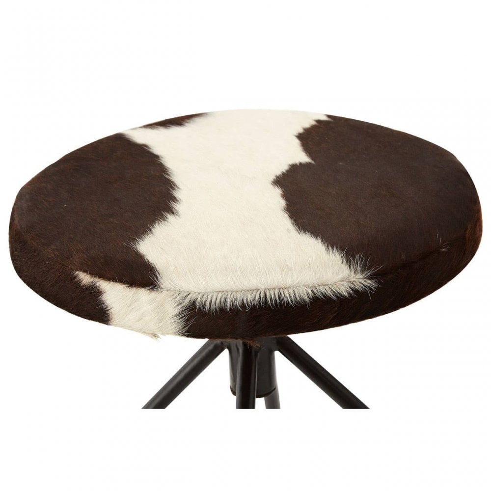 Nomad Cowhide Bar Stool