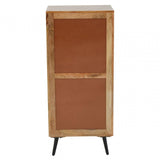 Nomad Five Drawer Mango Wood Chest