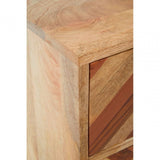 Nomad Five Drawer Mango Wood Chest