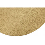 Nomad Metal And Gold Finish Carve Side Table