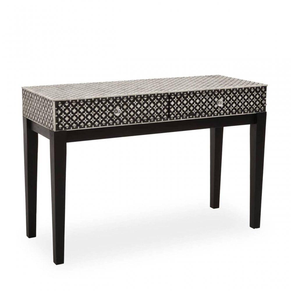 Nomad Mother Of Pearl Console Table