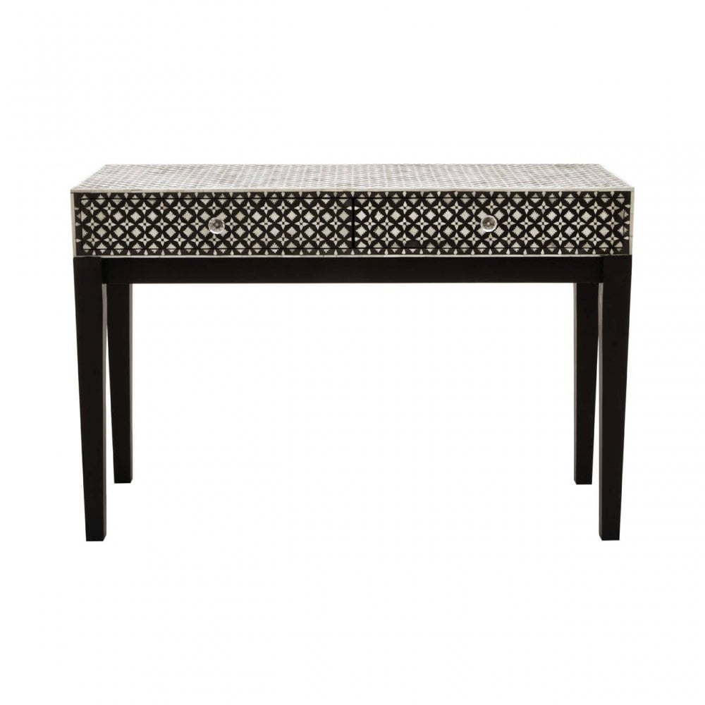Nomad Mother Of Pearl Console Table