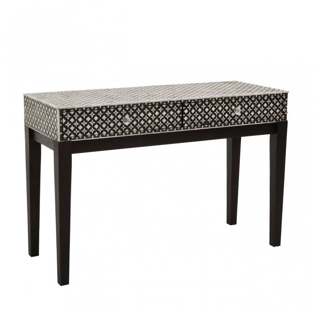 Nomad Mother Of Pearl Console Table