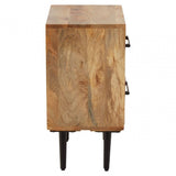 Nomad Two Drawer Mango Wood Chest