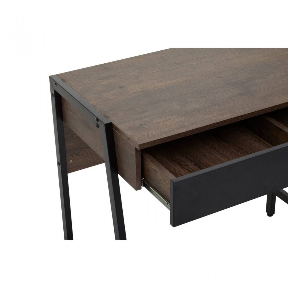 Hawthorn Dark Oak Veneer Desk