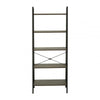 Hawthorn Five Tier Veneer Ladder Shelf Unit