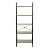 Hawthorn Five Tier Veneer Ladder Shelf Unit