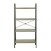 Hawthorn Four Tier Veneer Ladder Shelf Unit