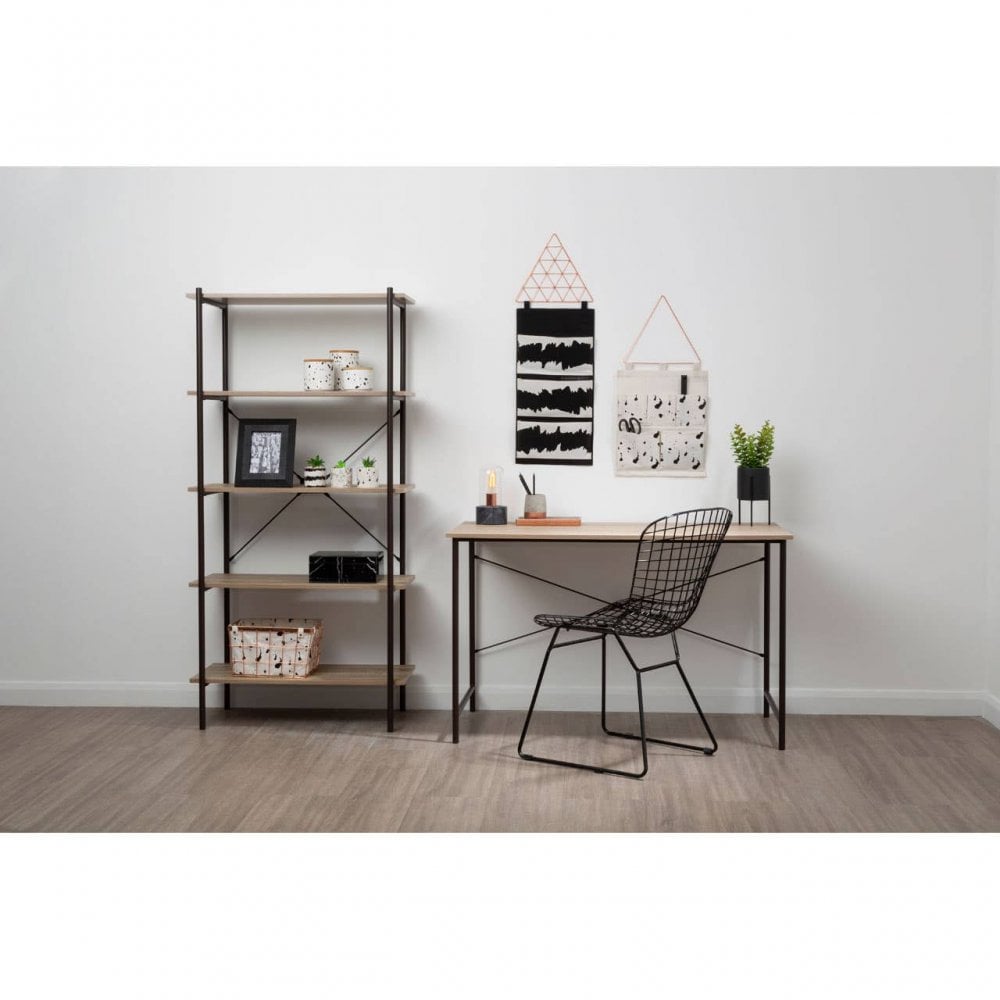 Hawthorn Grey Oak Desk