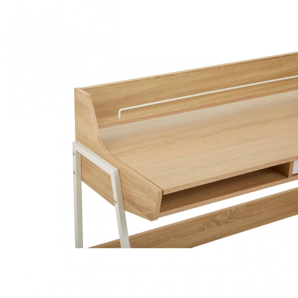 Hawthorn Natural Oak Veneer Desk