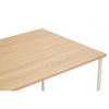 Hawthorn Natural Oak Veneer Desk With Drawers