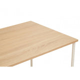 Hawthorn Natural Oak Veneer Desk With Drawers