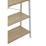 Hawthorn Three Tier Veneer Ladder Shelf Unit