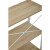 Hawthorn Three Tier Veneer Ladder Shelf Unit