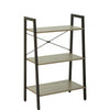 Hawthorn Three Tier Veneer Ladder Shelf Unit