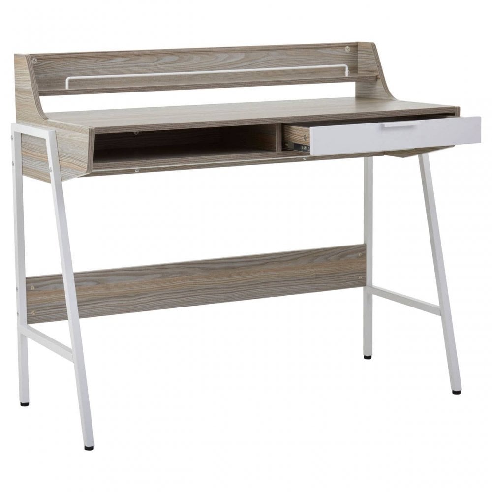 Hawthorn Light Oak Veneer Desk