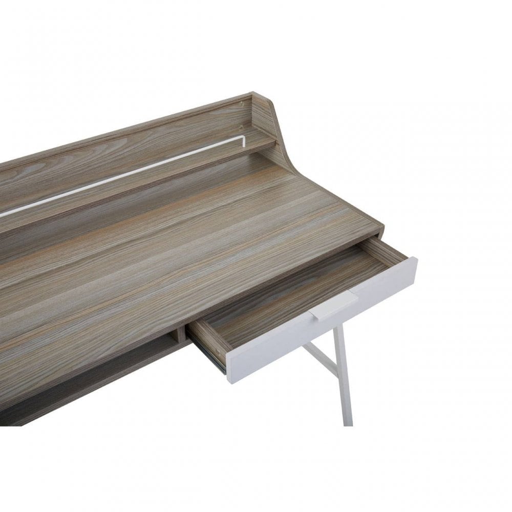 Hawthorn Light Oak Veneer Desk