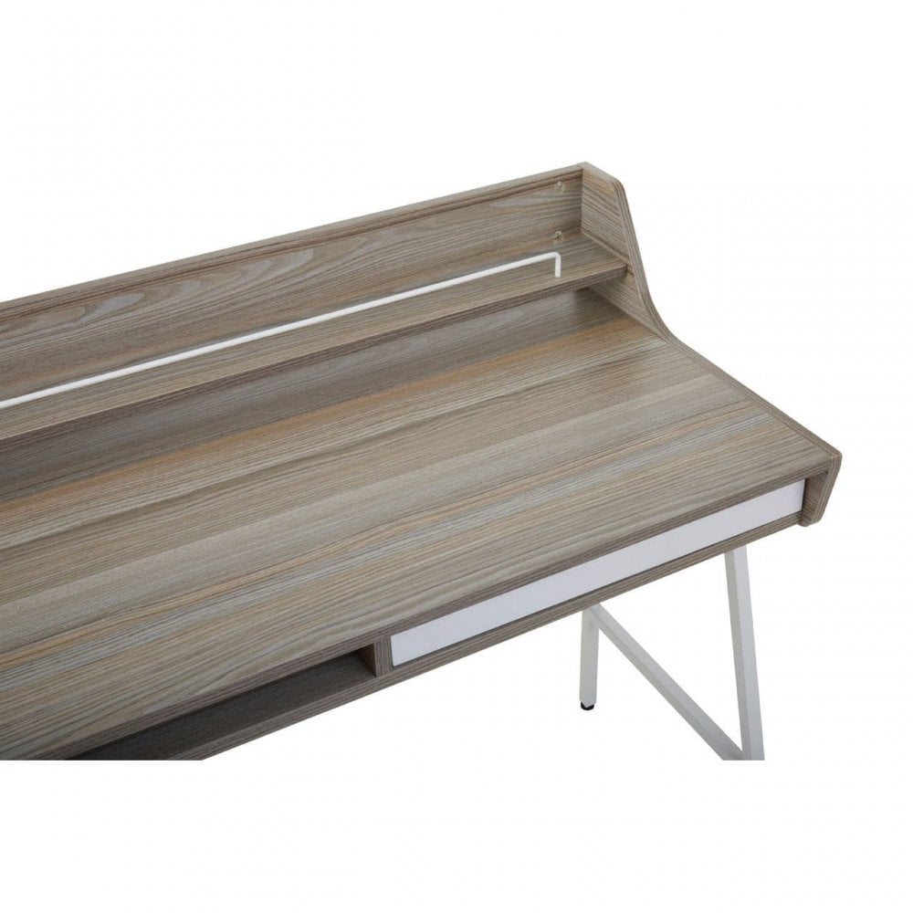 Hawthorn Light Oak Veneer Desk