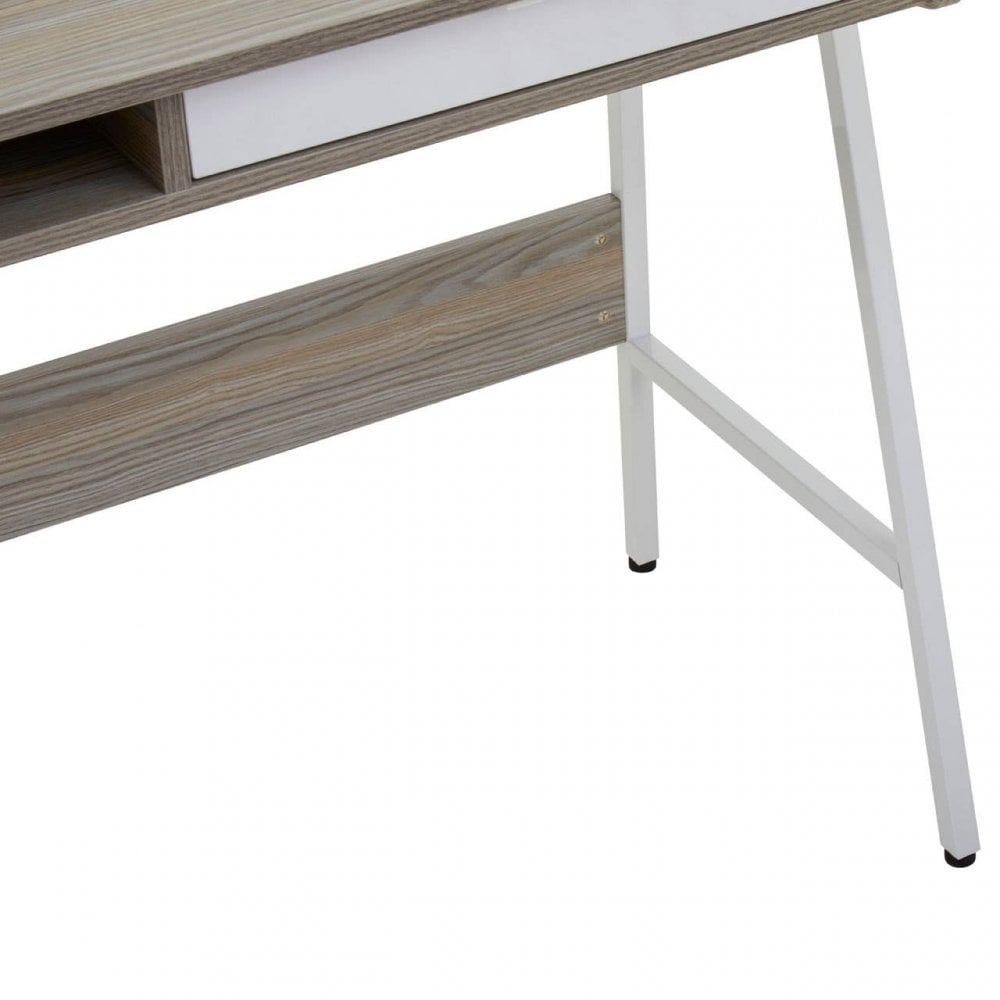 Hawthorn Light Oak Veneer Desk