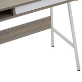 Hawthorn Light Oak Veneer Desk