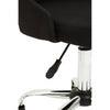 Metro Black And Chrome Home Office Chair