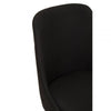 Metro Black And Chrome Home Office Chair
