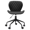 Metro Black Armless Home Office Chair