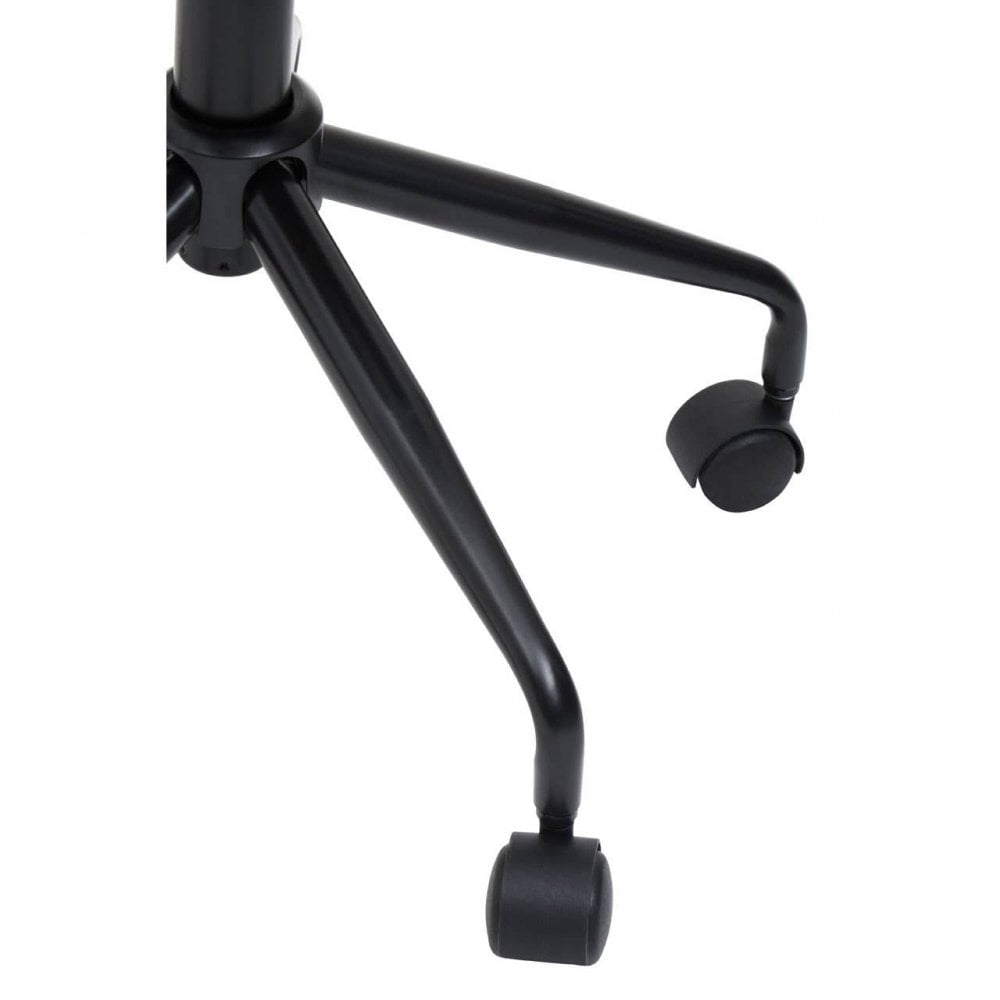 Metro Black Armless Home Office Chair