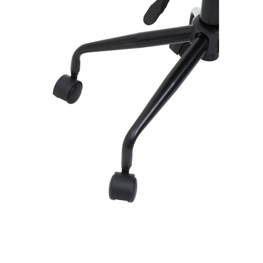 Metro Black Armless Home Office Chair