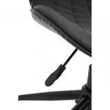Metro Black Armless Home Office Chair
