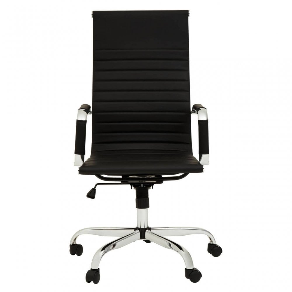 Metro Black High Back Home Office Chair