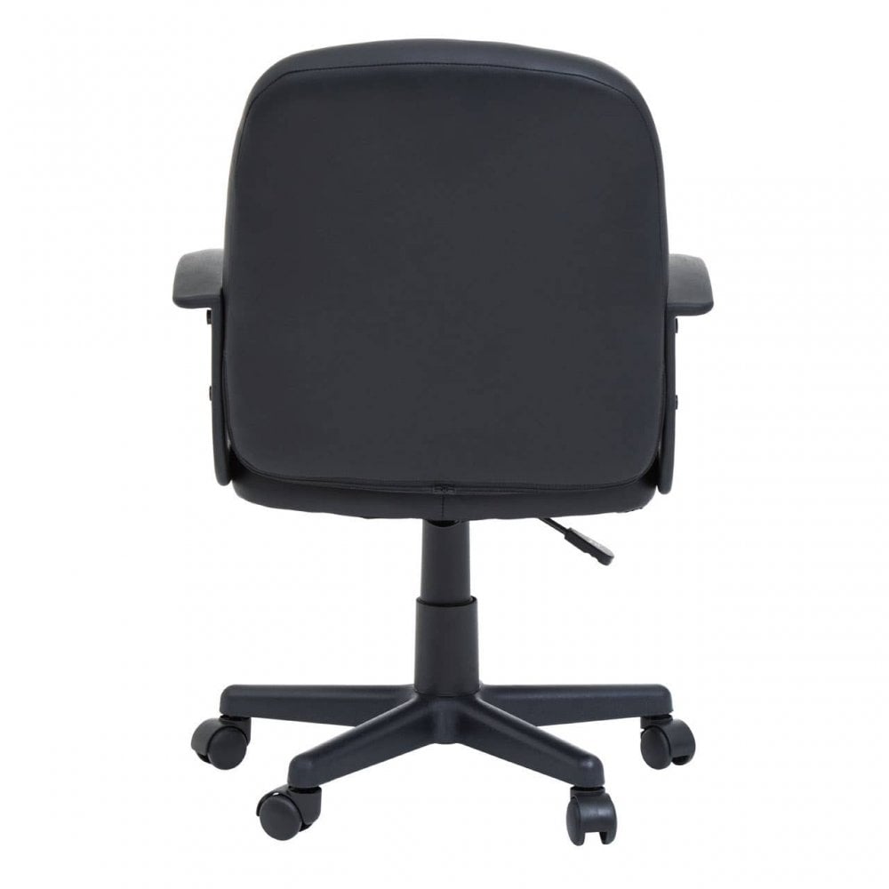 Metro Black Small Home Office Chair
