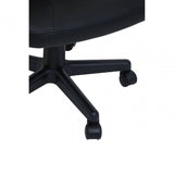 Metro Black Small Home Office Chair