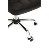 Metro Black Tufted Home Office Chair