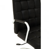 Metro Black Tufted Home Office Chair