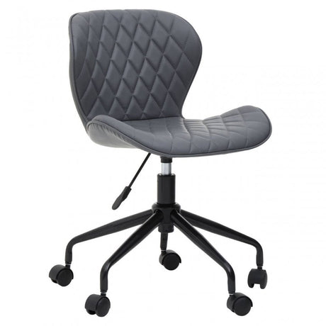 Metro Grey And Black Home Office Chair