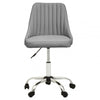 Metro Grey Leather Effect Home Office Chair