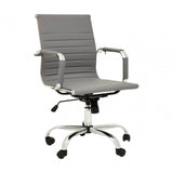 Metro Grey Low Back Home Office Chair